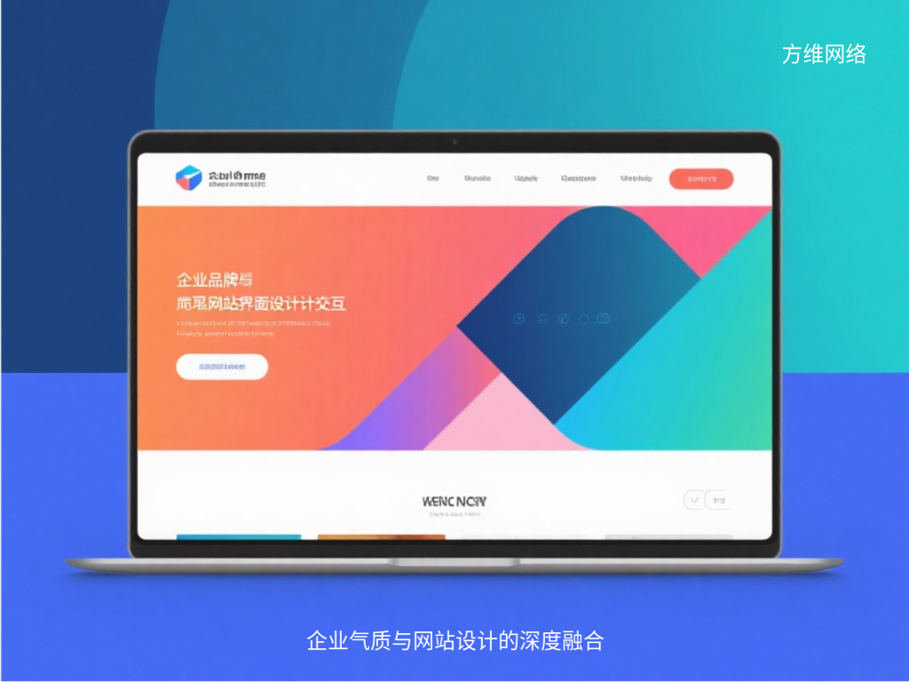 企業氣質與網站設計的深度融合
