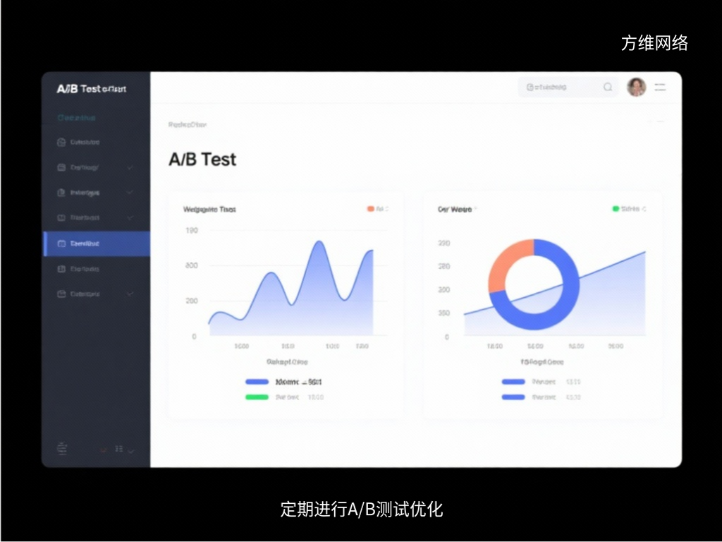 定期進行A/B測試優化