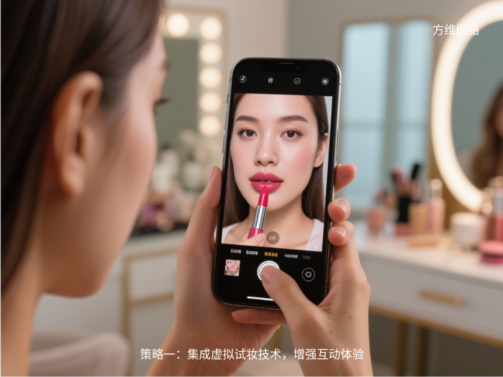 策略一：集成虛擬試妝技術，增強互動體驗